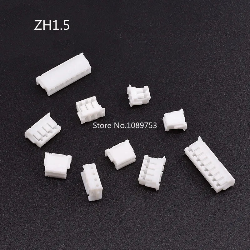 50pcs 1.0mm 1.25mm 1.5mm 2.0mm 2.54mm SH JST PH XH Housing Shell Connector 2/3/4/5/6/7/8/9/10P 1.0 1.25 2.0 2.54 Plastic Plugs Peaceful Pleasures Health and Wellness