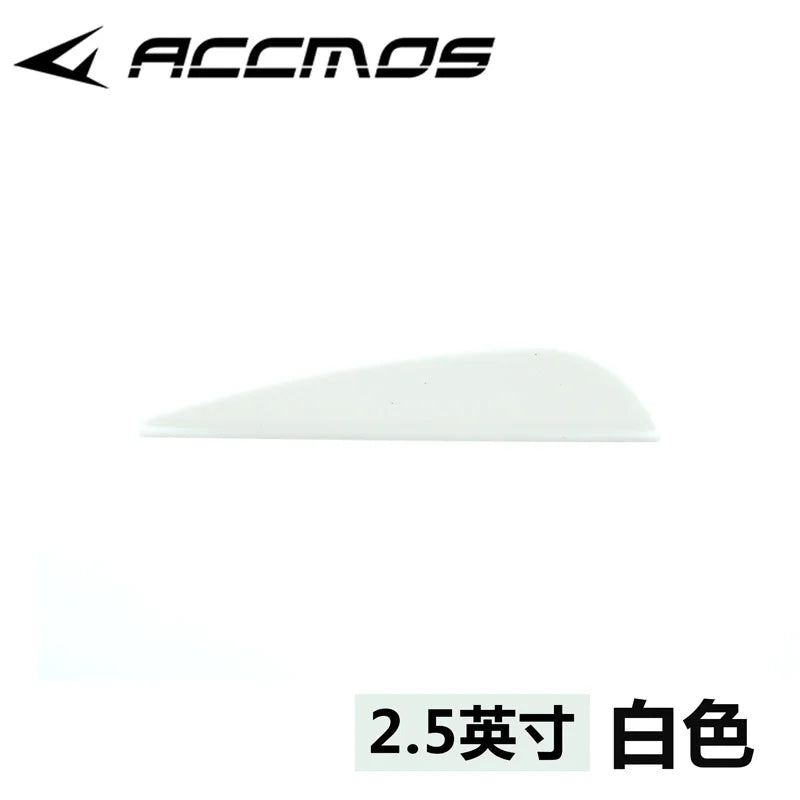 Lot Rubber Arrow Vanes 2 5 3 4 Inches Plastic Fletch Archery Feathers