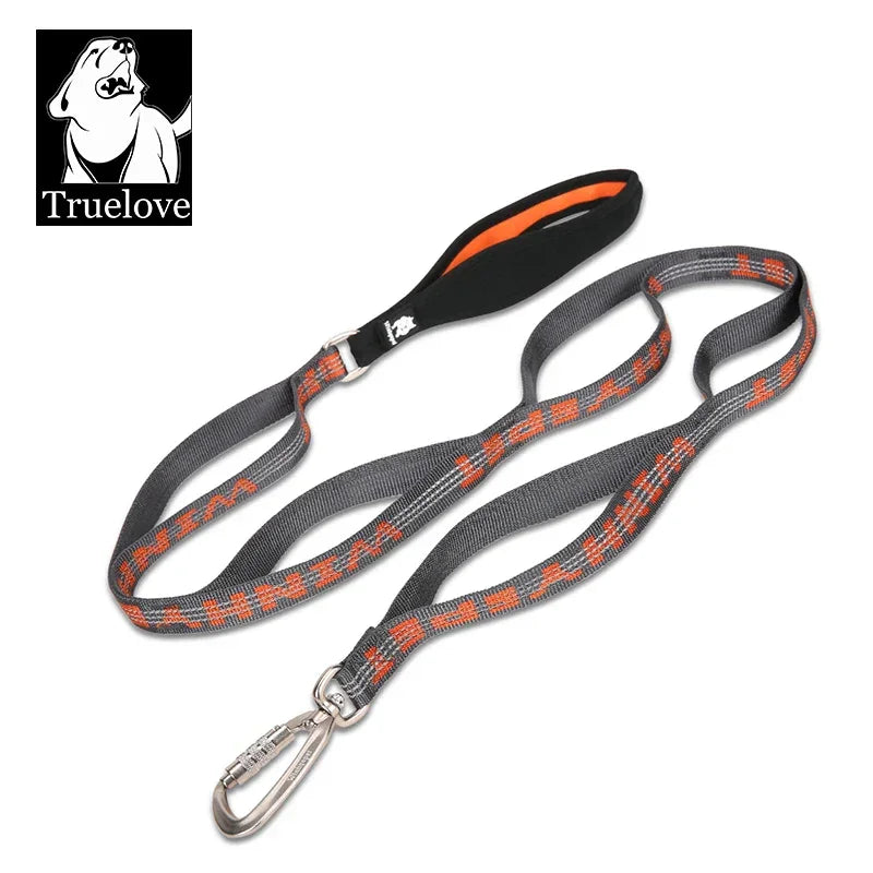 Truelove 3M Reflective Heavy-Duty Dog Leash with Carabiner YL1832 Dog Leashes Peaceful Pleasures Health and Wellness