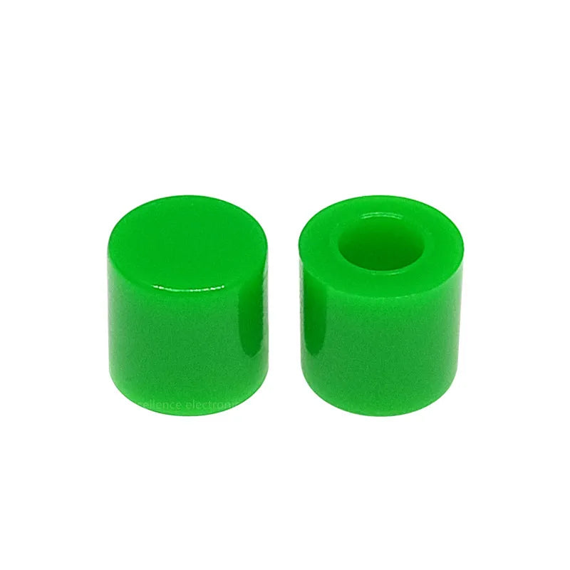100Pcs 6X6 Key Caps A56 Switch Cap (For 6 * 6 Buttons) Multicolor Diameter Of About 3.2MM Height Of About 6M Peaceful Pleasures Health and Wellness Green