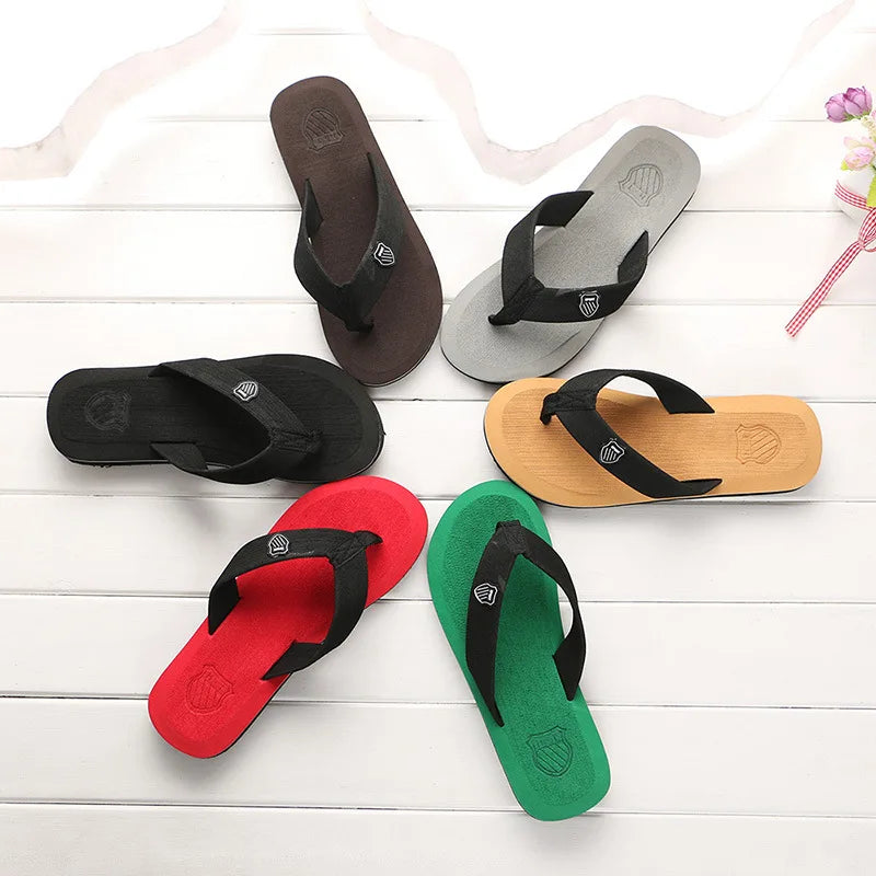 Men's Lightweight EVA Flip Flops | Breathable Beach Slides