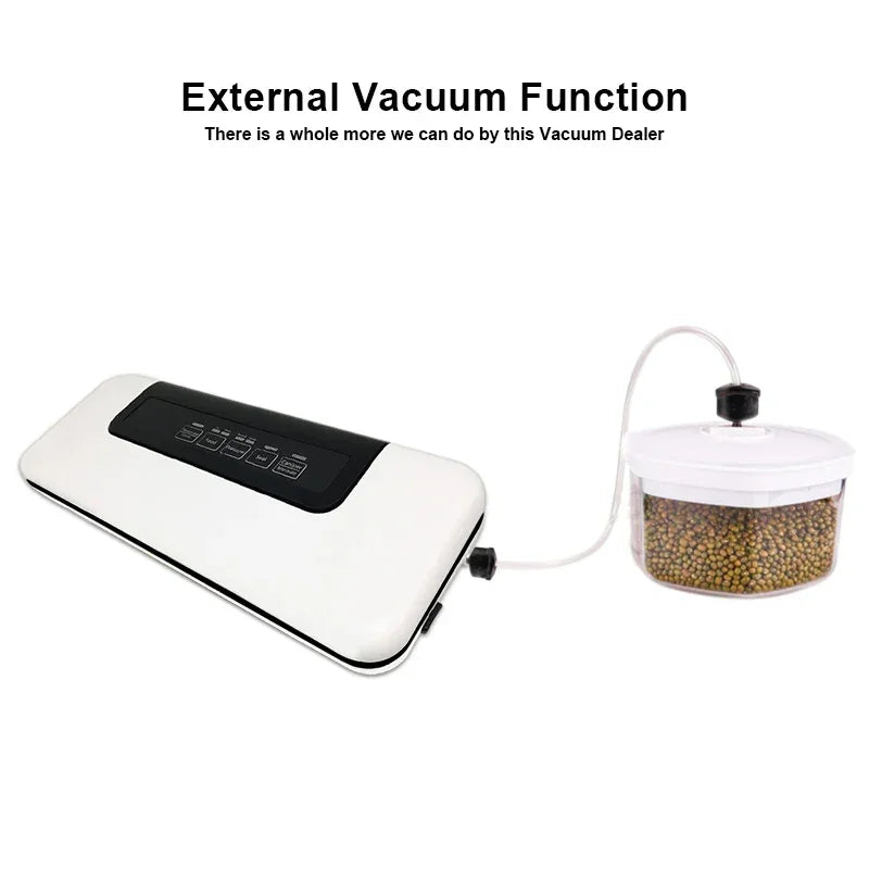 BioloMix Vacuum Sealer – Dry & Wet Food Saver with 10 Bags Vacuum Sealer BioloMix