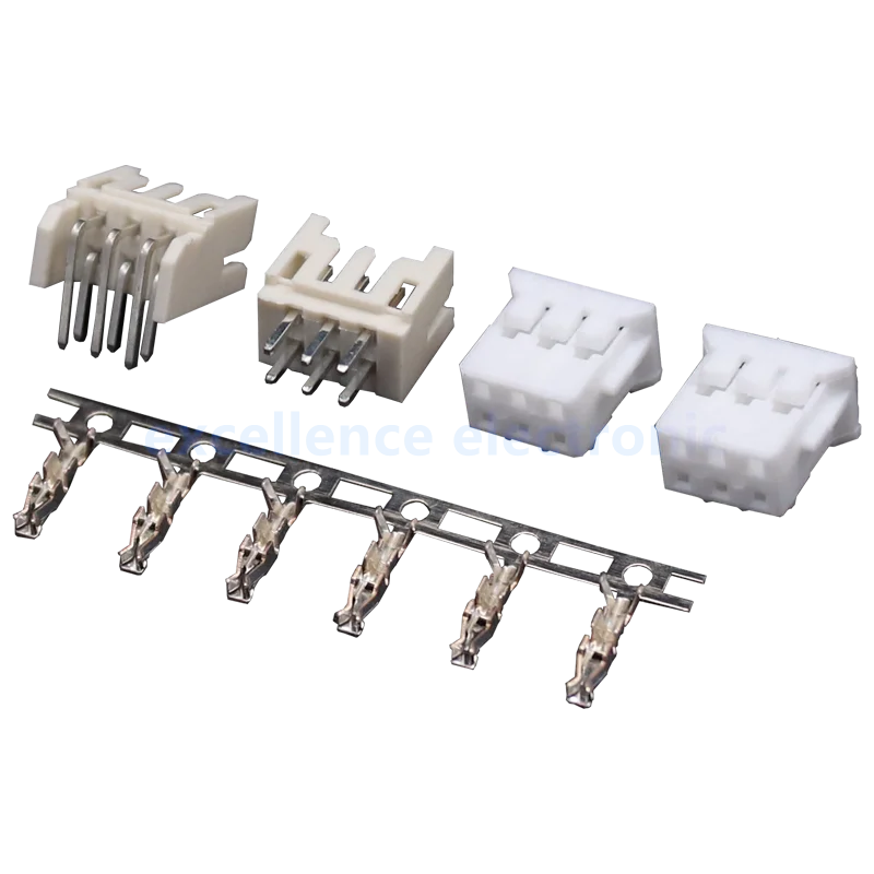 10Sets PHD 2.0MM Double Row 2X2/3/4/5/6/7/8/9/10pin PHD2.0 Connector Straight / Curved Needle Plug Male + Female + Crimps Peaceful Pleasures Health and Wellness 10sets 2X6P Looper needle
