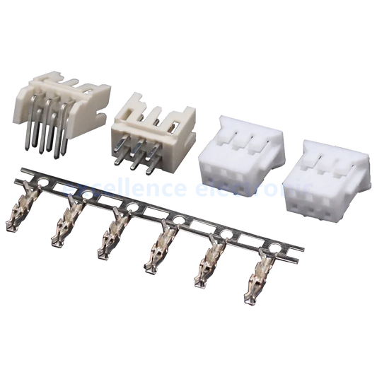 10Sets PHD 2.0MM Double Row 2X2/3/4/5/6/7/8/9/10pin PHD2.0 Connector Straight / Curved Needle Plug Male + Female + Crimps Peaceful Pleasures Health and Wellness 10sets 2X6P Looper needle