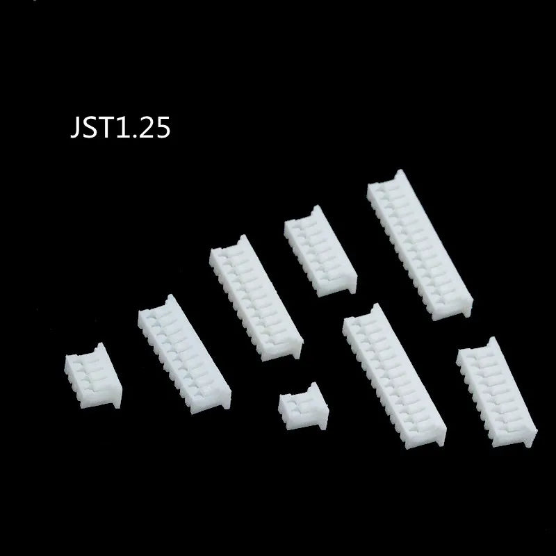 50pcs 1.0mm 1.25mm 1.5mm 2.0mm 2.54mm SH JST PH XH Housing Shell Connector 2/3/4/5/6/7/8/9/10P 1.0 1.25 2.0 2.54 Plastic Plugs Peaceful Pleasures Health and Wellness JST 1.25mm 50pcs 8P