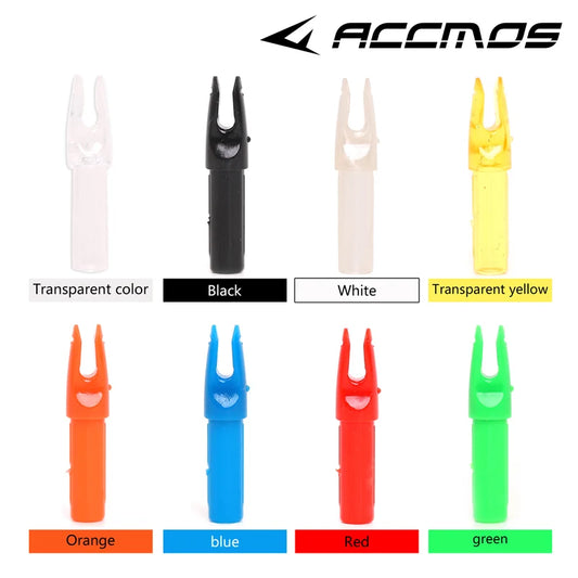 Archery ID Arrow Nocks Carbon Fiberglass Shaft DIY Accessory Peaceful Pleasures Health and Wellness