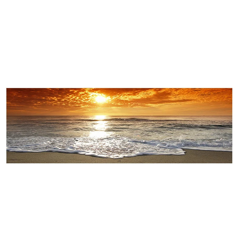 Abstract Landscape Oil Painting Posters and Prints Wall Art Canvas Painting Trees and Lakes Pictures for Living Room No Frame Peaceful Pleasures Health and Wellness