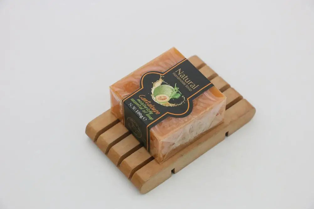 Natural Handmade Soap – Bamboo Charcoal, Chamomile & Volcanic Mud