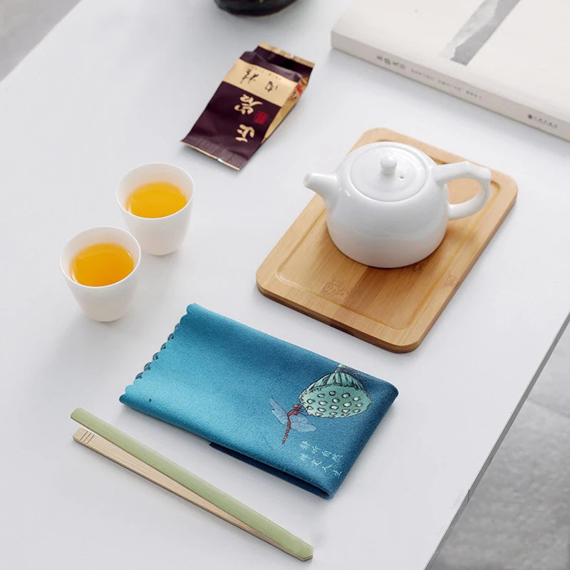 Chinese Style Cotton Tea Towel – Absorbent Cleaning Cloth