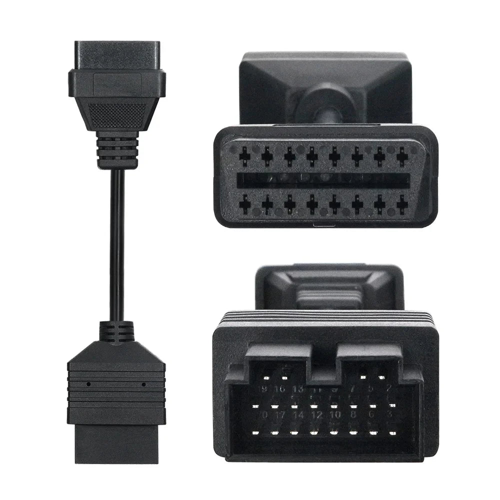 KIA 20 Pin to OBD2 16 Pin Diagnostic Adapter Cable