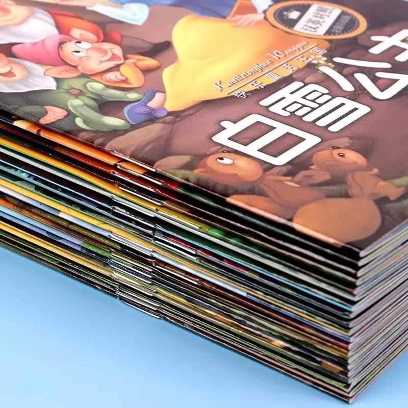 20 Picture Books Classic Fairy Tales Chinese English Bilingual