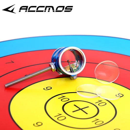 Archery 4X 6X 8X Sight Scope Lens Compound Bow Aiming Pins Hunting Peaceful Pleasures Health and Wellness