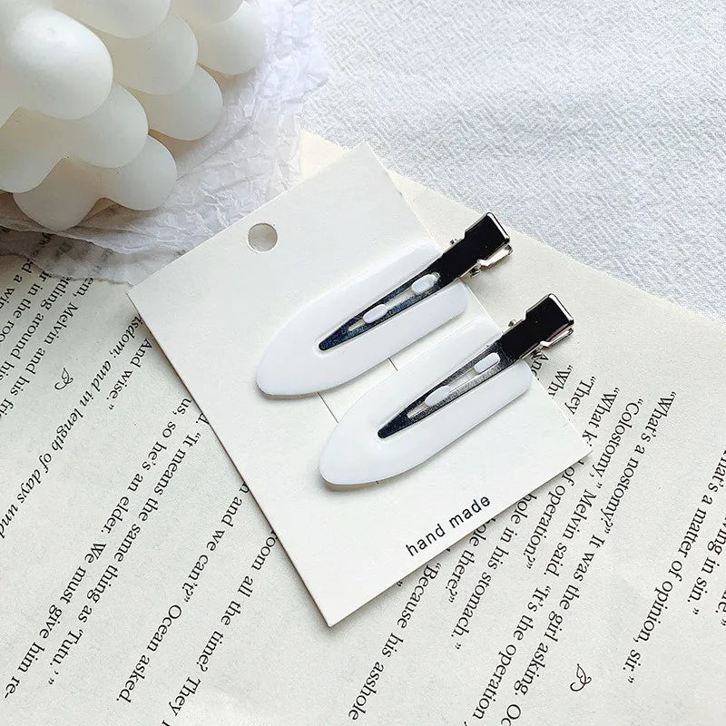 Seamless No-Crease Hair Clips for Bangs & Styling | 2/4 Pack