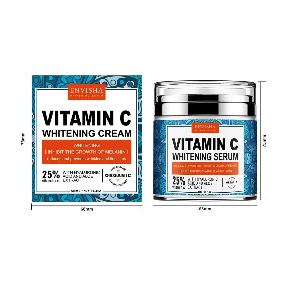 ENVISHA Neck & Face Cream – Retinol, Collagen & Vitamin C 50ml Face Cream Peaceful Pleasures Health and Wellness