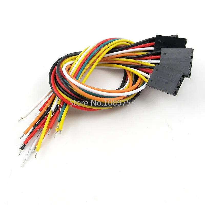 10PCS 20CM Single Head Dupont Line Dupont Connector Plug with Cable Jumper Wire 2.54MM PITCH 2/3/4/5/6/7/8/9/10 PIN 2P/3P/4P/5P Peaceful Pleasures Health and Wellness