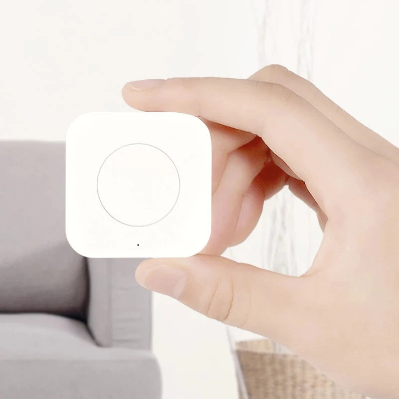 Original Aqara Wireless Mini Switch Zigbee Sensor One Key Control Button Smart Remote Control Home Automation for Homekit MiHome Peaceful Pleasures Health and Wellness