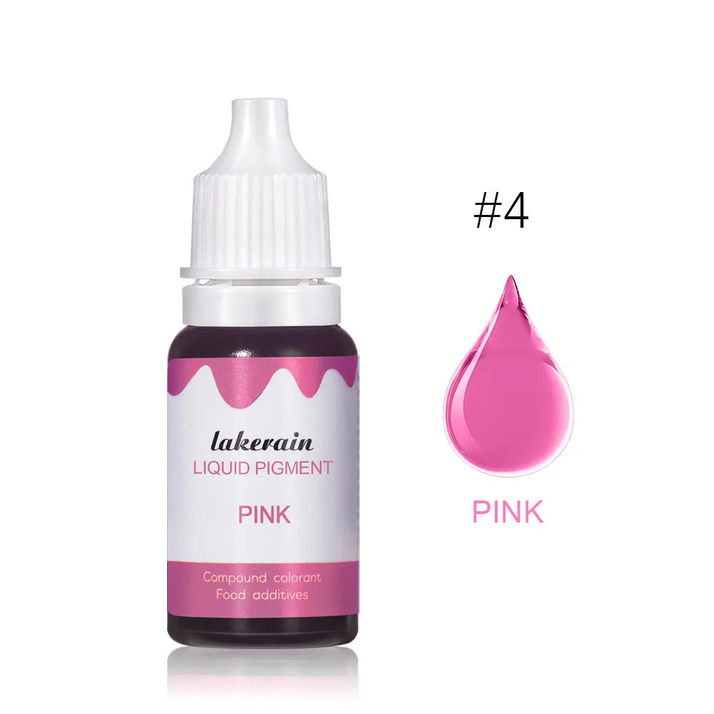 10ml Lip Gloss Liquid Pigment Flavor Essence Oil Drop for Clear Lip Gloss Base Gel Lip Glaze Odorless Moisturizing Lipgloss Base Peaceful Pleasures Health and Wellness liquid pigment 4