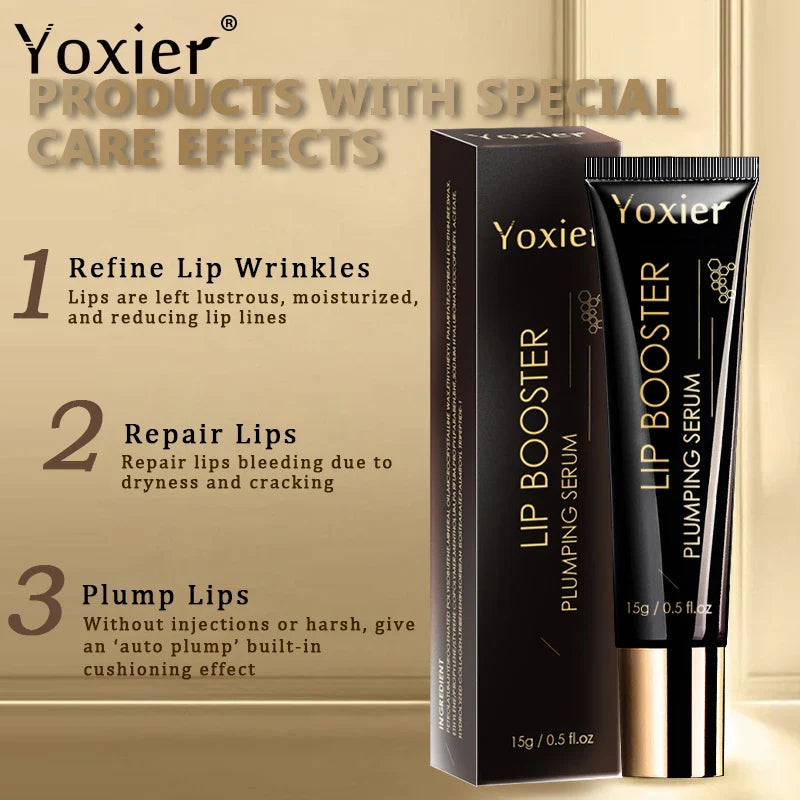 Yoxier Lip Plumping Serum – Hyaluronic Acid & Peptides 15g