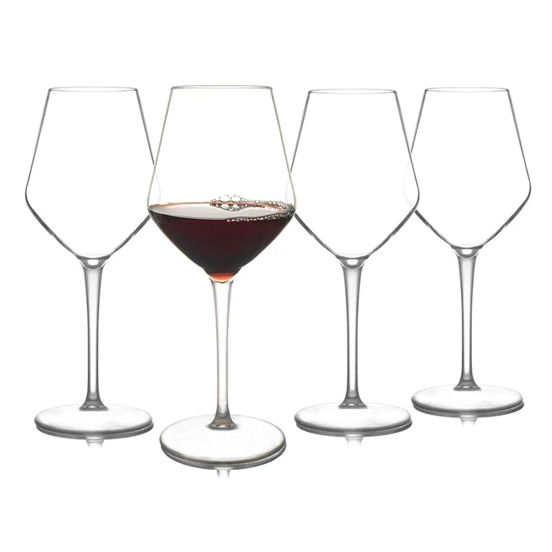 Clear Unbreakable Plastic Stem Wine Glass Cups Home Bar Accessories Goblet Vasos De Cristal Para Bar Tumbler Cups In Bulk Peaceful Pleasures Health and Wellness