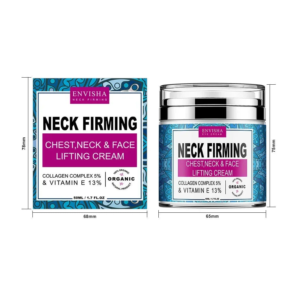 ENVISHA Neck & Face Cream – Retinol, Collagen & Hyaluronic Acid Peaceful Pleasures Health and Wellness