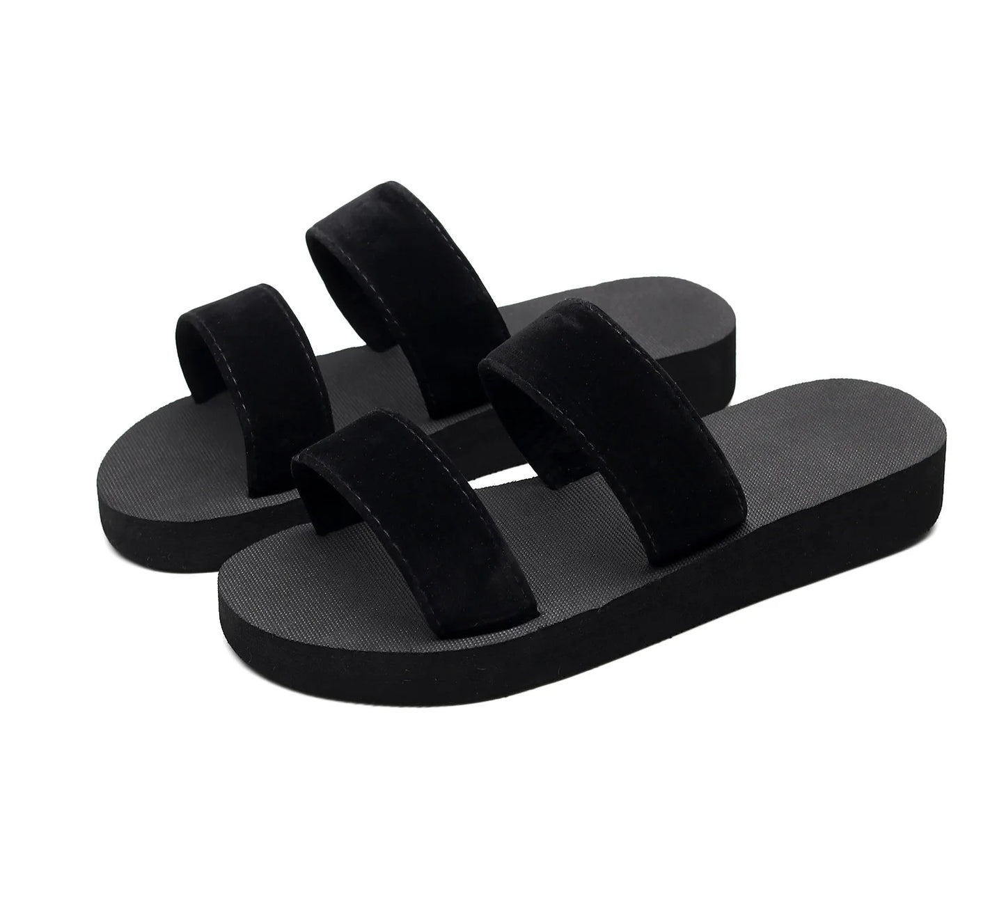 Women's Bohemian Flat Sandals – Beach Flip Flop Slippers