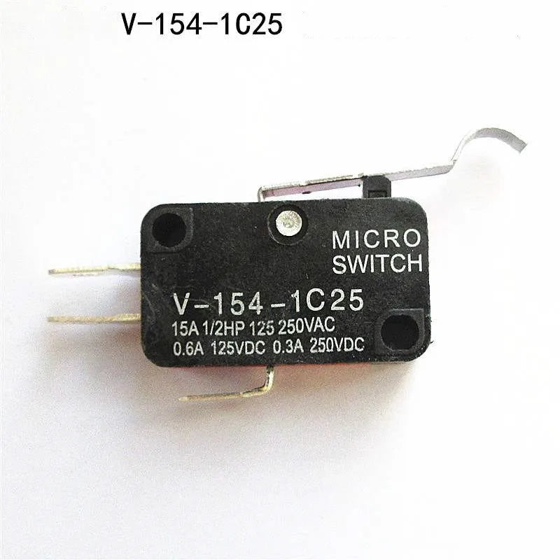 5pcs Microswitch Stroke Limit Switch V-151-1C25 V-152-1C25 V-153-1C25 V-154-1C25 V-155-1C25 V-156-1C25 Roller Long Handle Switch Peaceful Pleasures Health and Wellness V-154-1C25