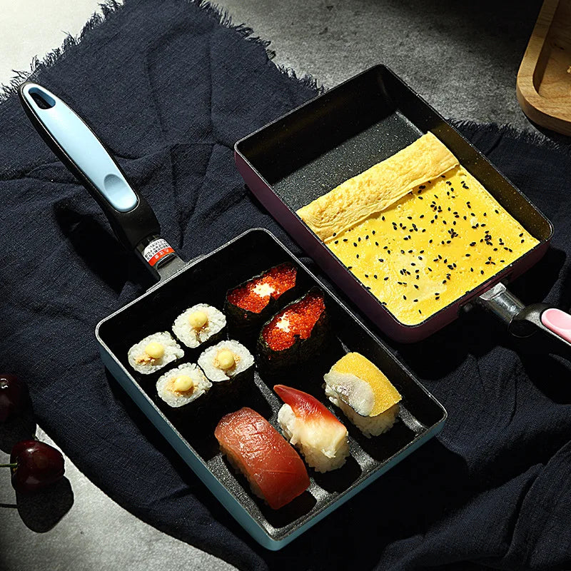 Thickened Non-Stick Omelet & Egg Pan – Mini Aluminum Frying Pan for Pancakes, Steak & Breakfast