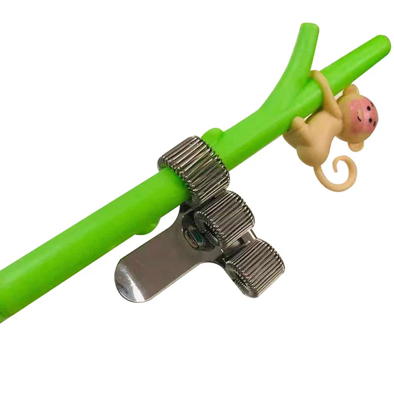 Metal Spring Pen Holder Pocket Clip – 1/2/3 Holes
