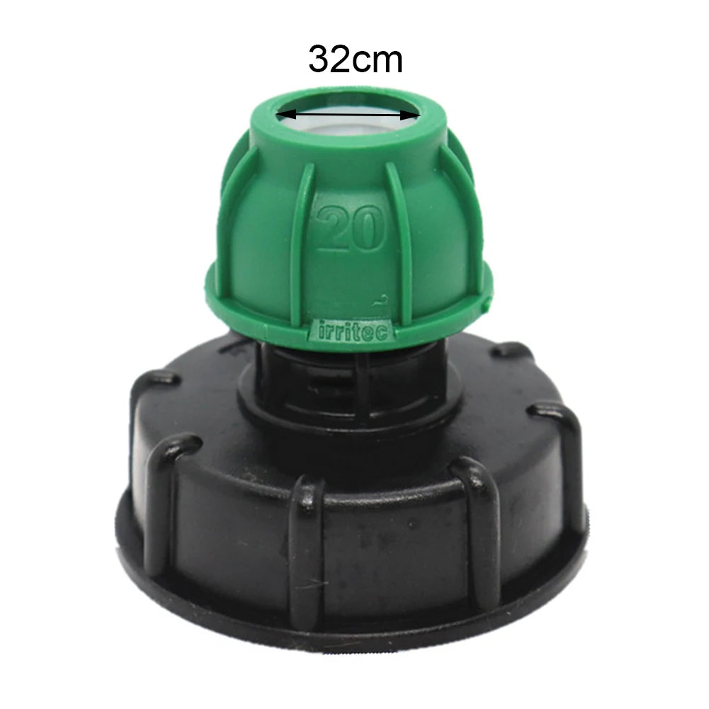 1000L IBC Tank Adapter Plastic IBC Tote Tank Connector Fitting Ton Barrel Accessories Black Peaceful Pleasures Health and Wellness N CN