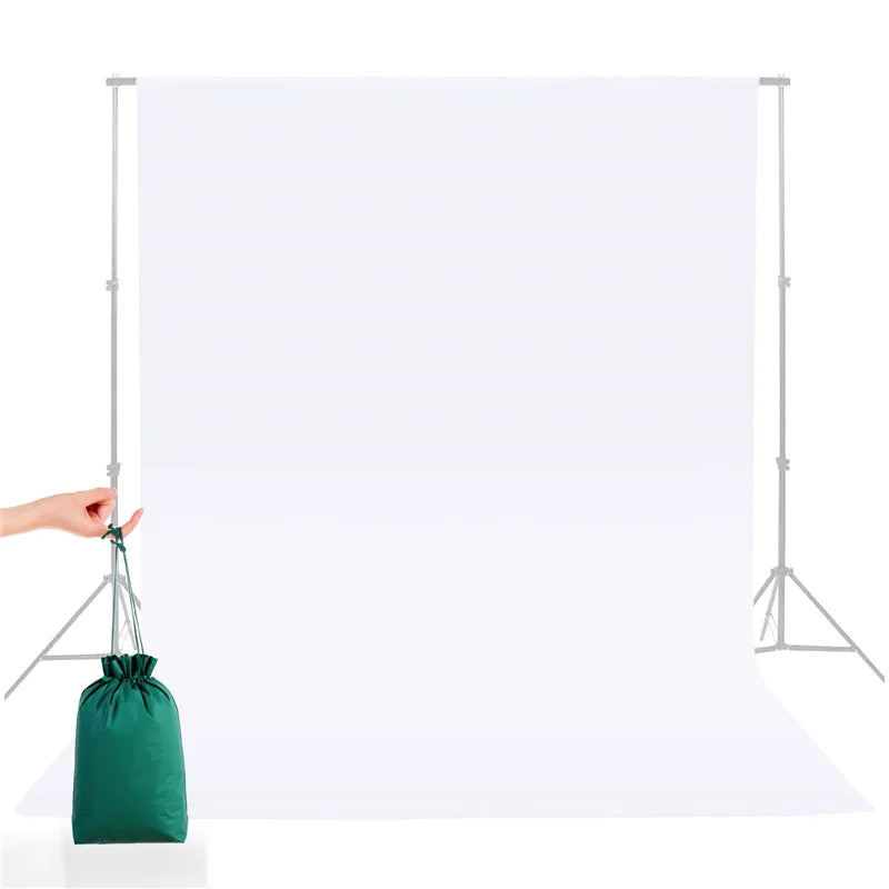 Black Photo Backdrop – Photography, Video & Party Curtain
