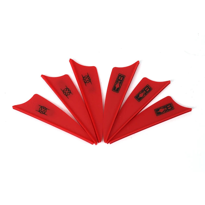 Archery BOLT Fletching Vane 3 5 Crossbow Arrow Feather DIY Hunting
