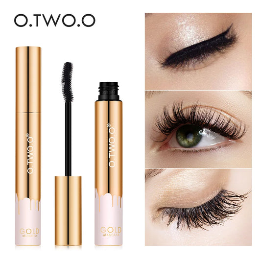 O.TWO.O 3D Lengthening Waterproof Mascara | Black Long-Wearing Lengthening Mascara Oasis Select