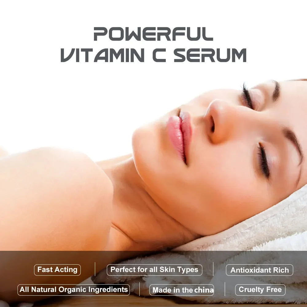 ENVISHA Vitamin C Face Serum – Brightening & Anti-Aging 30ml Face Serum Peaceful Pleasures Health and Wellness
