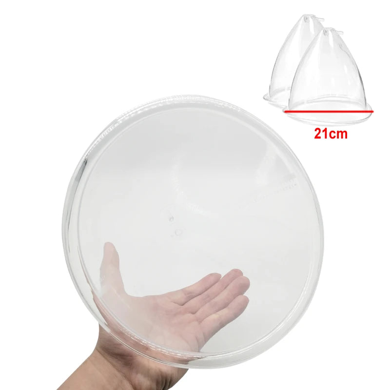 VamsLuna 21cm Vacuum Suction Cups – Breast & Buttock Pump 2PCS