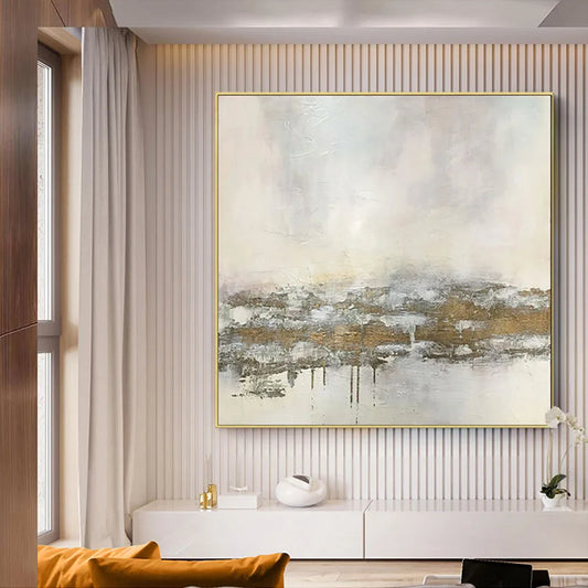 Frameless Handmade Canvas Oil Painting Modern Popular Acrylic Pigment Abstract Poster For Homes And Hotels Wall Art Decoration Peaceful Pleasures Health and Wellness