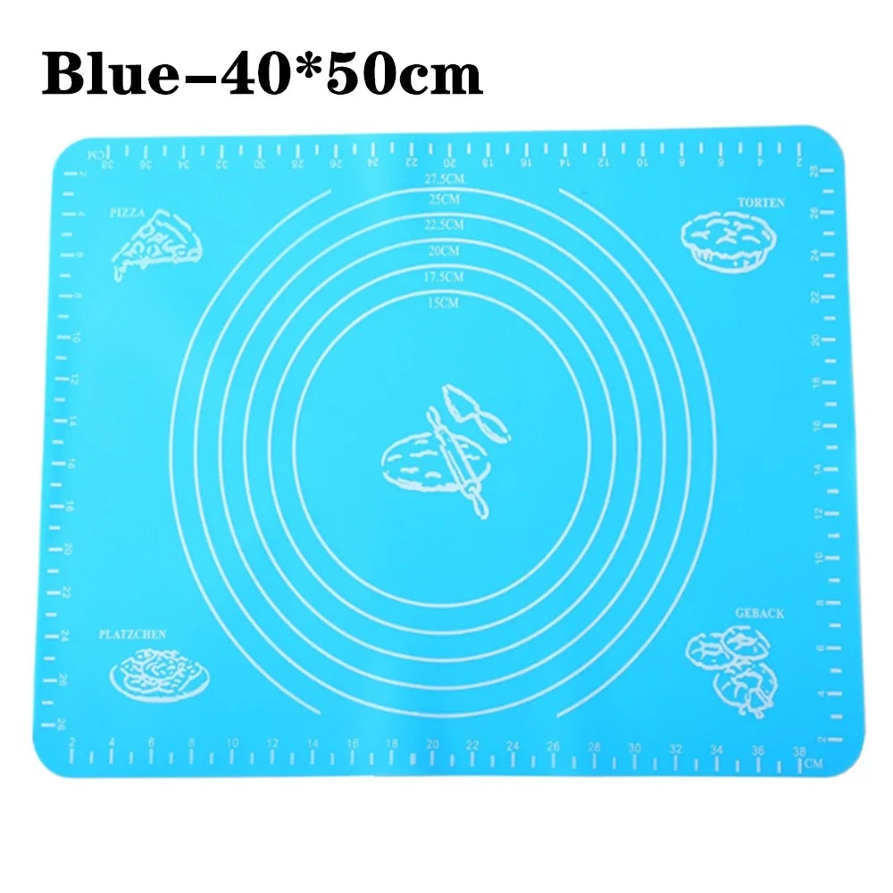 Silicone Baking Mat – Non-Stick, Anti-Slip Pastry Mat for Pizza Dough, Oven & Kitchen Use