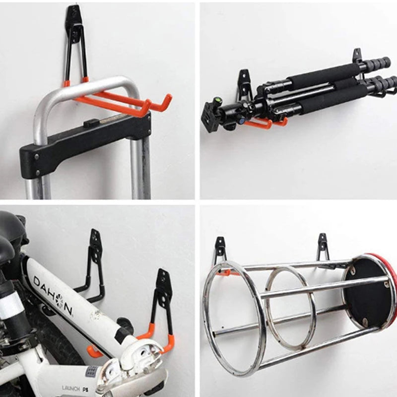Heavy Duty Wall Mount Metal Hook – Garage Bike Storage