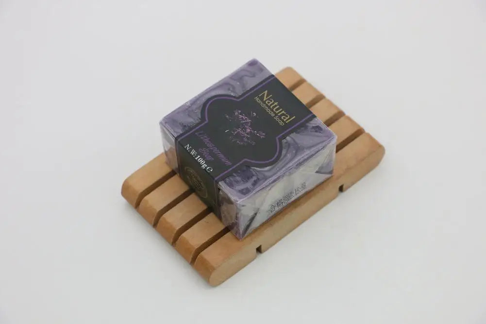 Natural Handmade Soap – Bamboo Charcoal, Chamomile & Volcanic Mud