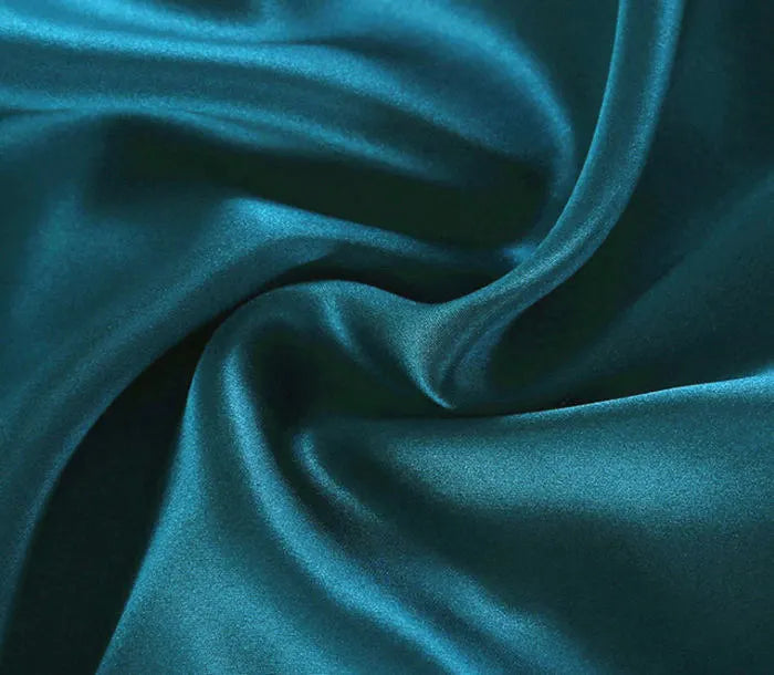 100% Mulberry Silk Charmeuse Fabric 114cm Wide | Plain Dyed