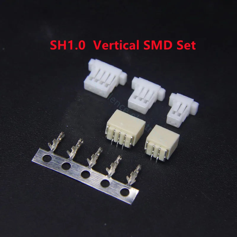 10sets SH1.0 JST1.25 PH2.0 XH2.54 SH/JST/ZH/PH/XH Horizontal / Vertical SMD Pin Header + Housing + Terminal Set 2.54mm Peaceful Pleasures Health and Wellness