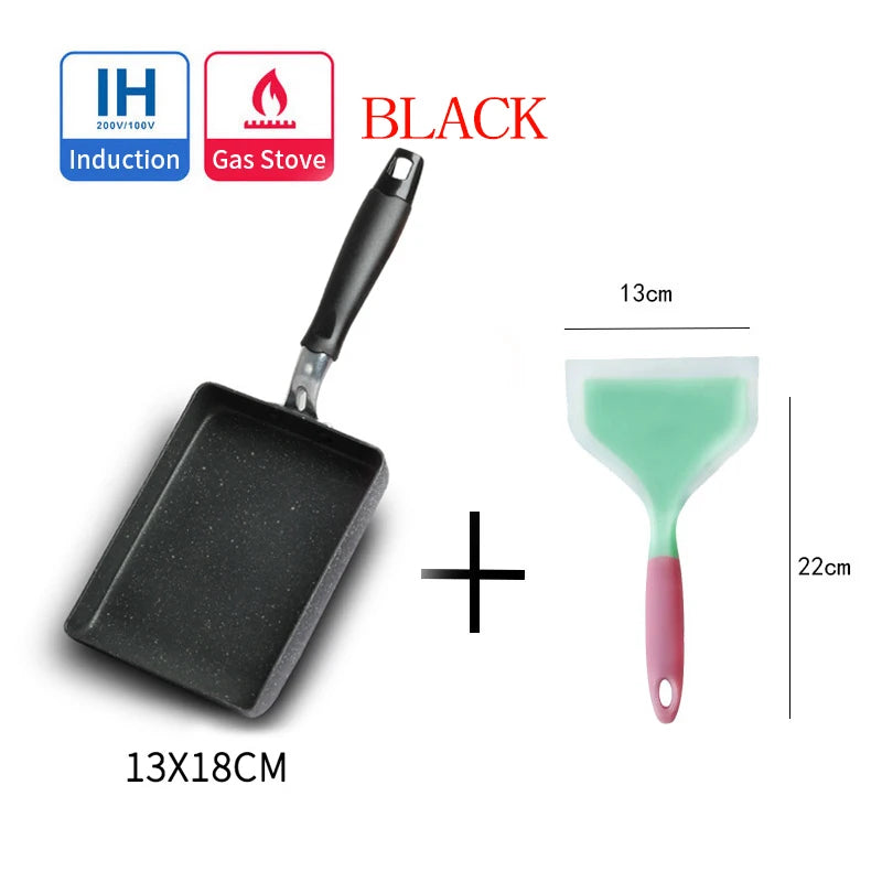 Thickened Non-Stick Omelet & Egg Pan – Mini Aluminum Frying Pan for Pancakes, Steak & Breakfast
