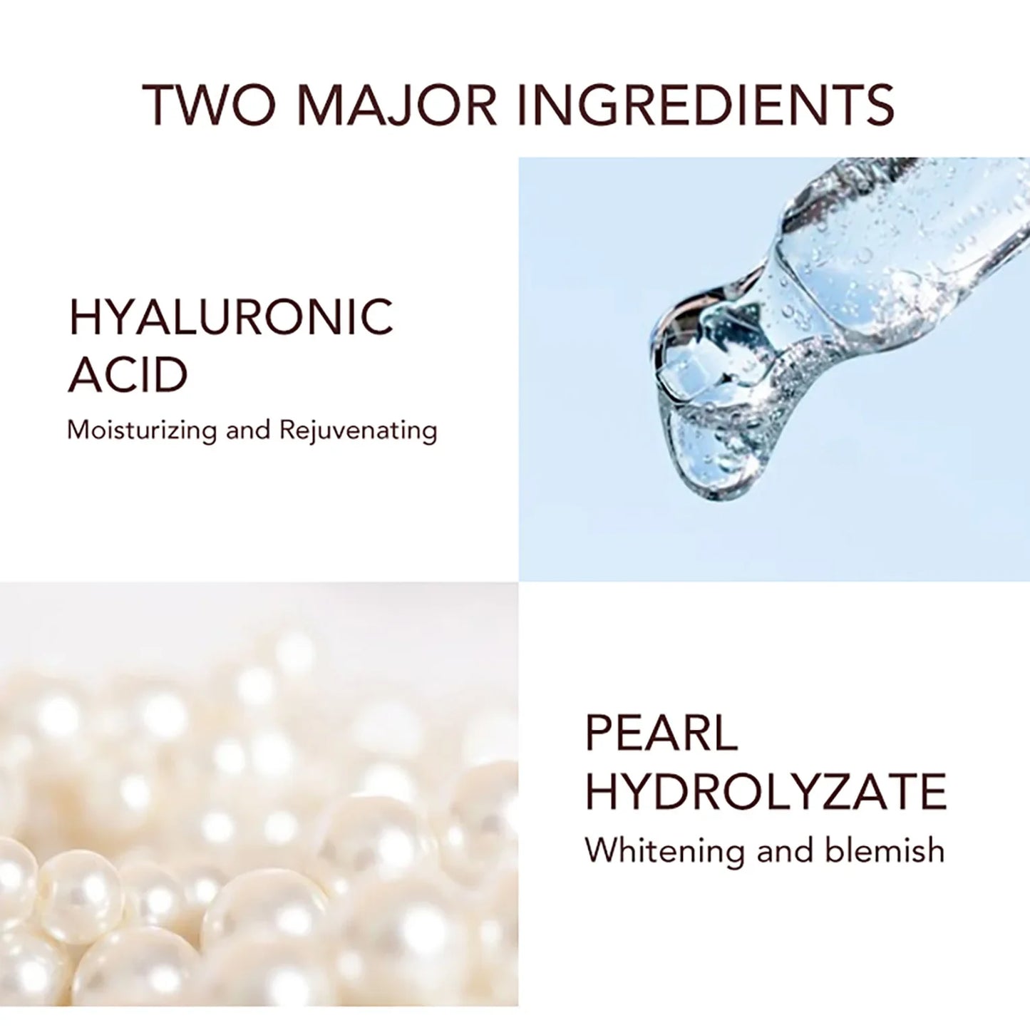 AILKE Brightening Face Care Set – Hyaluronic Acid & Serum