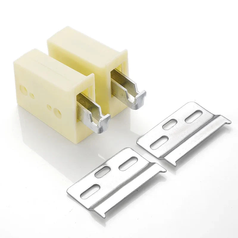 2-Pack Invisible Wall Mount Cabinet Hanging Bracket Connector