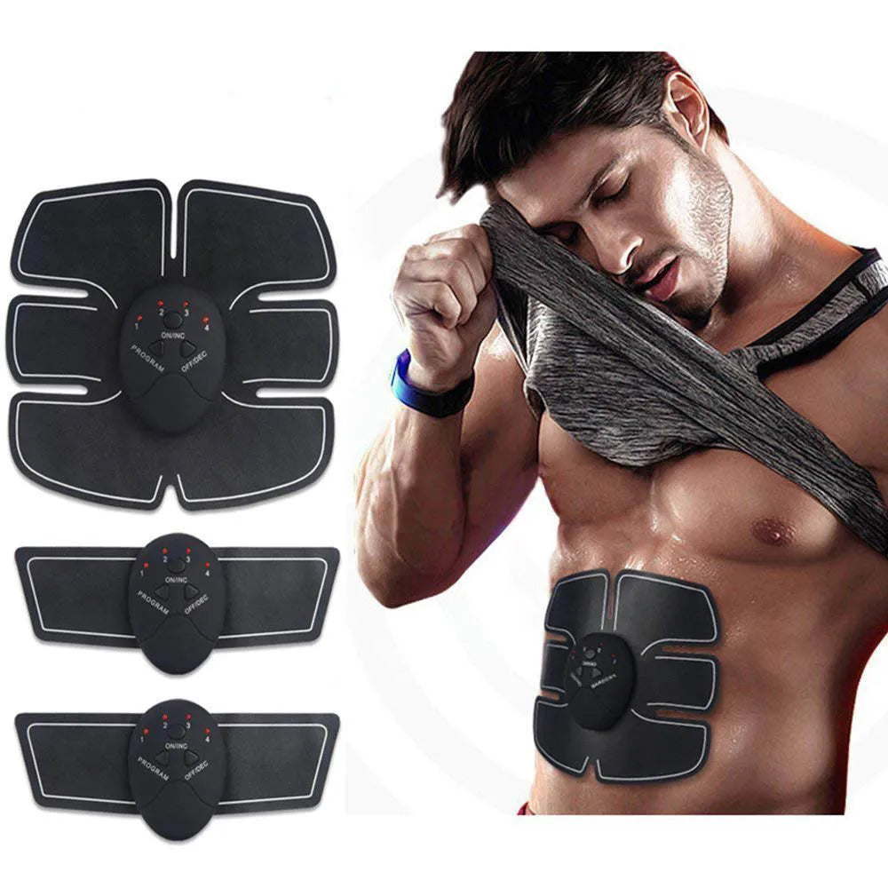 EMS Abs & Hip Muscle Stimulator – Wireless Toner for Men & Women