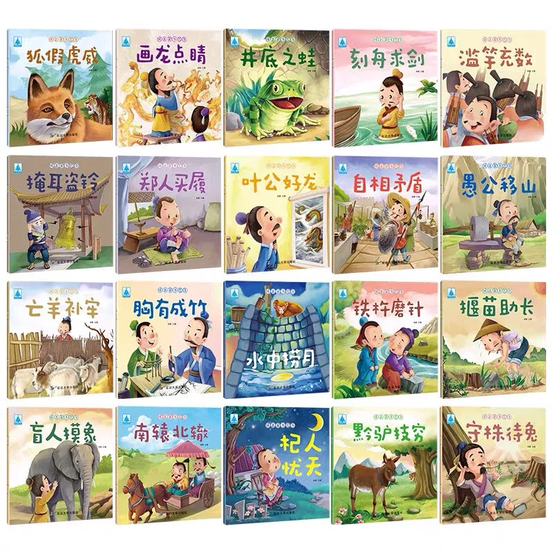 Books Kids Age 2 6 Bedtime Story Reading Chinese Classic Idiom Fairy