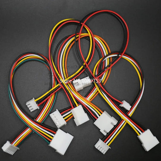 5pcs XH2.54 Extension Line 2/3/4/5/6p XH 2.54mm Male To Female Connector With 10/20/30cm Cable 26AWG Peaceful Pleasures Health and Wellness