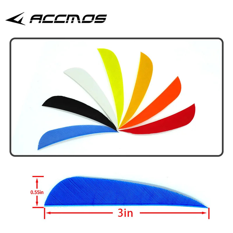3 4 5 Archery Shooting Hunting Arrow Feather Natural Turkey Real