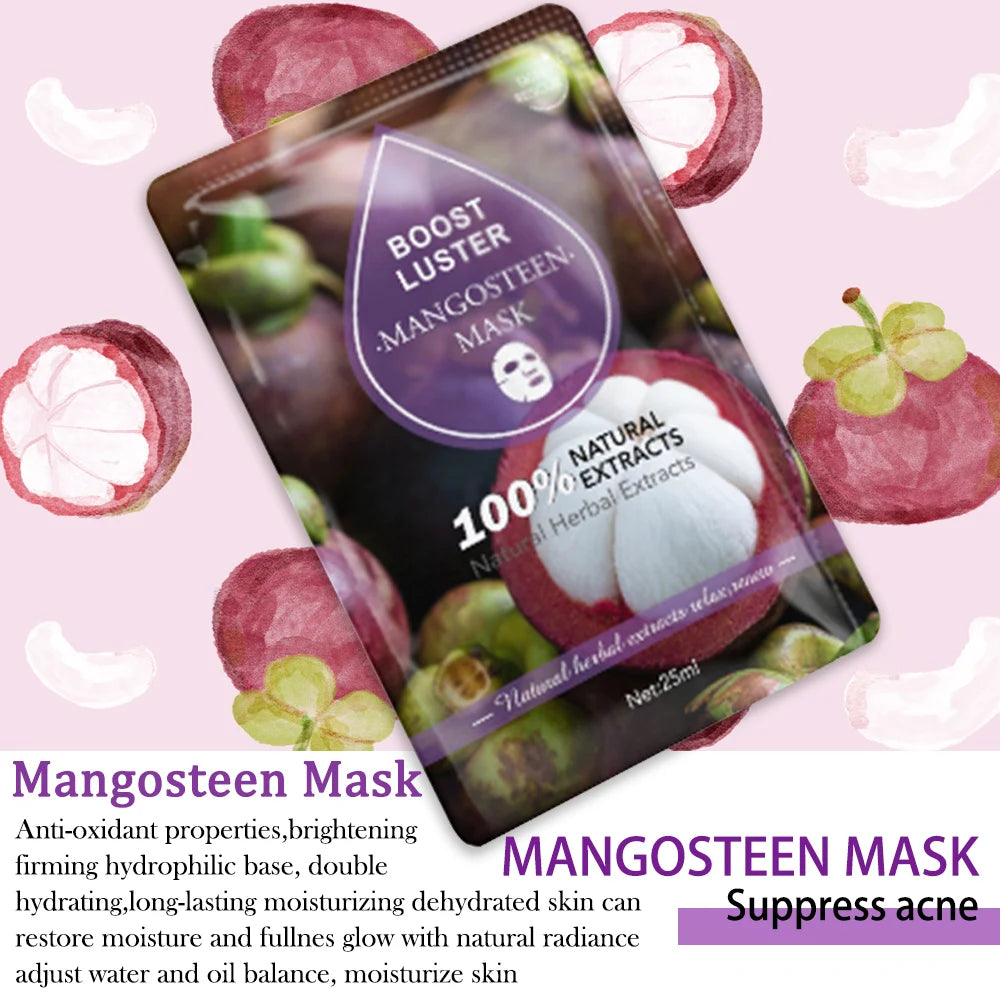 AILKE Vitamin C & Hyaluronic Acid Brightening Sheet Mask 10pc