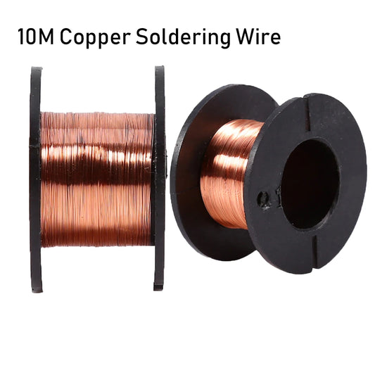 0.1mm PCB Copper Jumper Wire | Enameled Soldering Wire 10m PCB Jumper Wire Peaceful Pleasures Health and Wellness 1PC