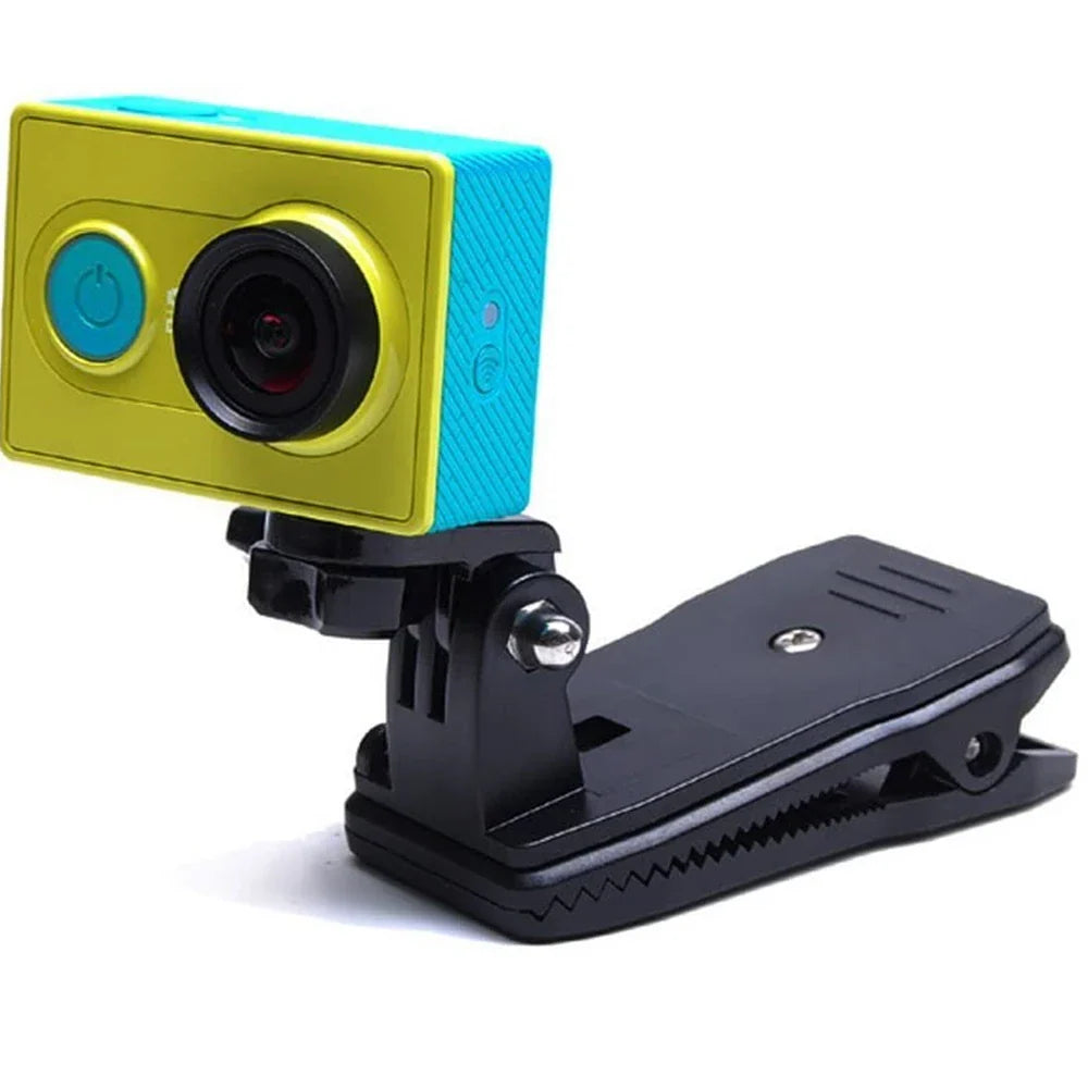 360° Backpack Strap Clip Mount for GoPro & Action Cameras